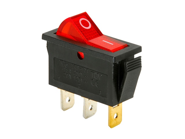 Interrupteur lumineux SW2102B-R