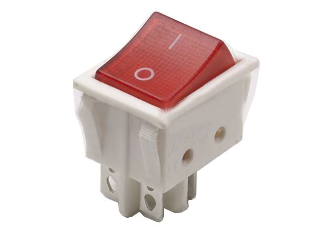 Interrupteur lumineux SW2201-15R-W