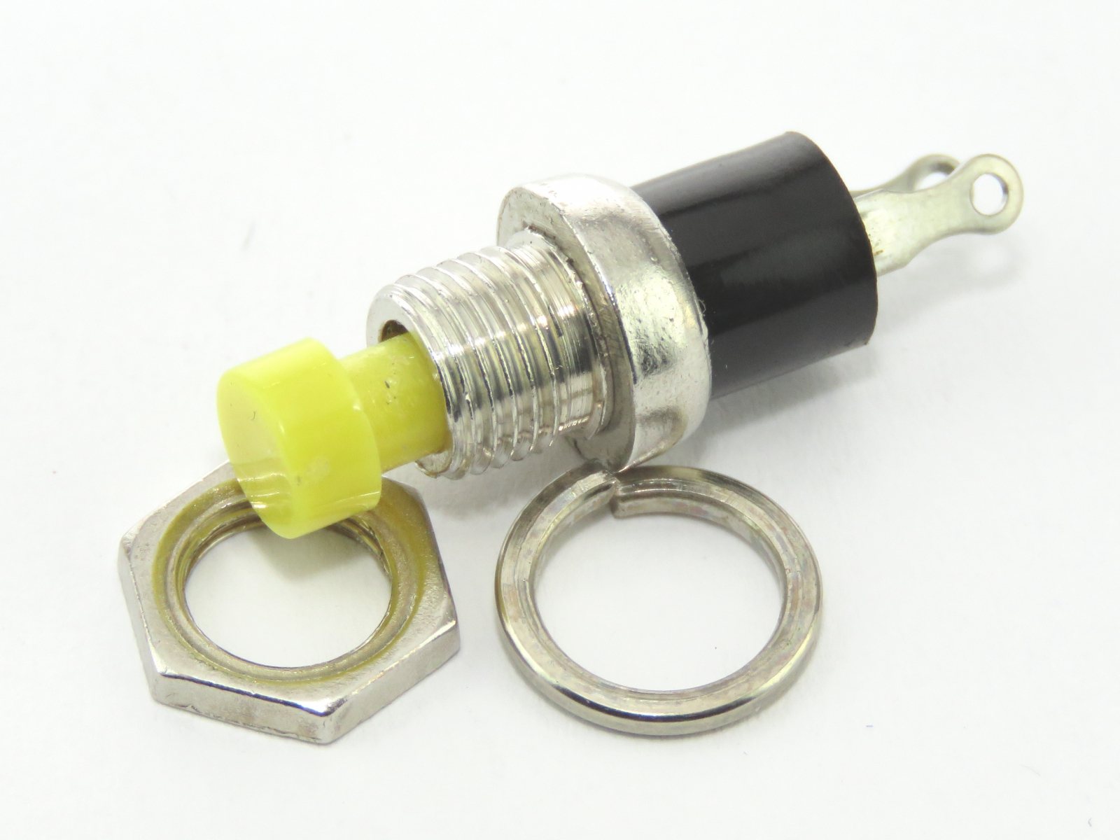 Bouton-poussoir jaune SW3001-Y (image 3/3)