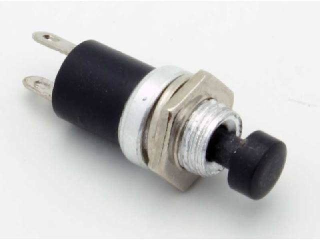 Bouton-poussoir noir SW30011-B