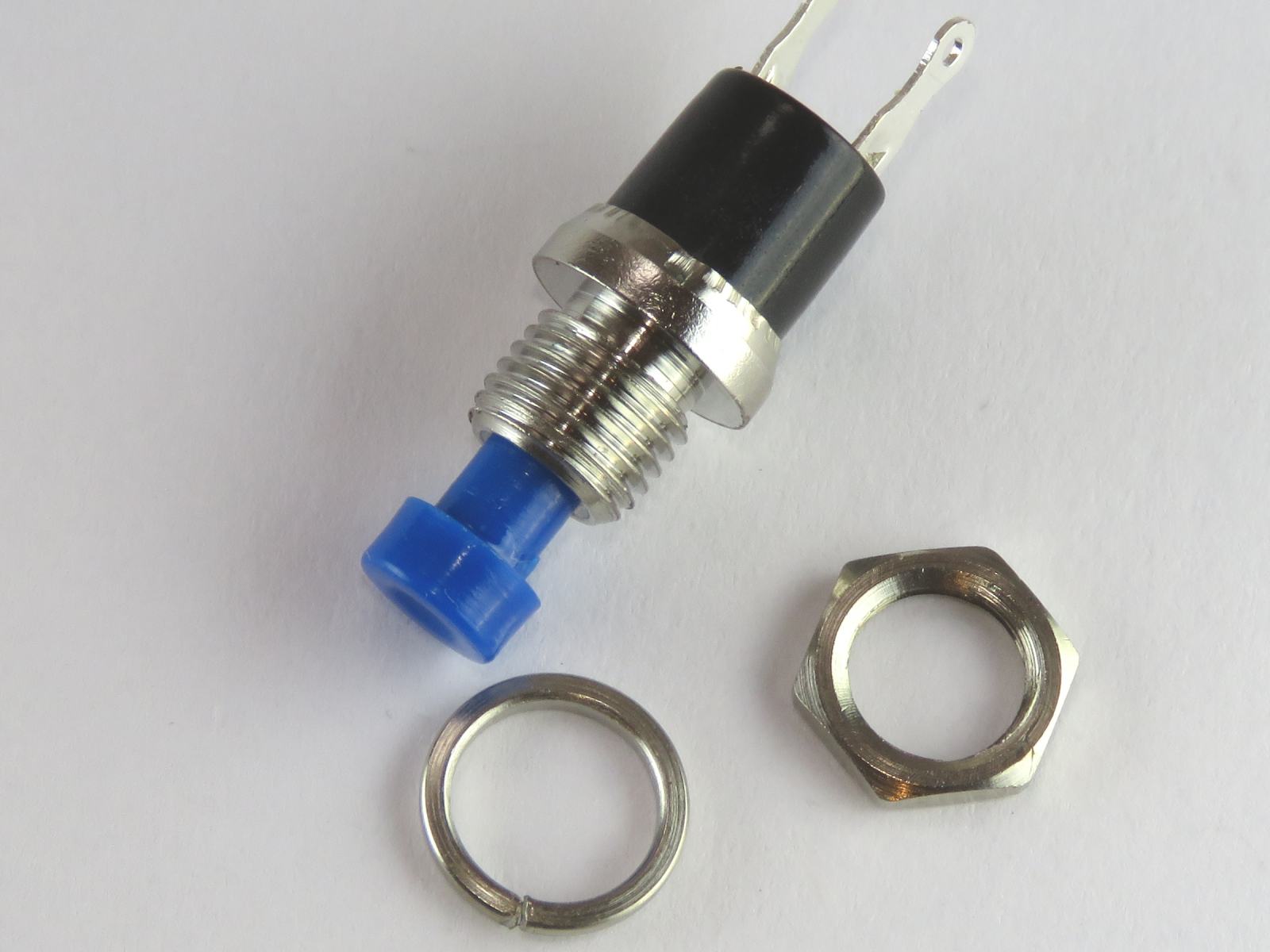 Bouton-poussoir bleu SW30011-BL (image 2/2)