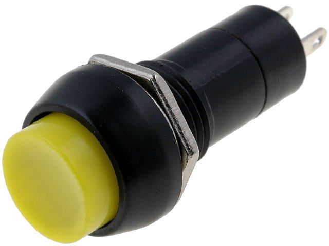 Bouton-poussoir jaune SW3002-Y
