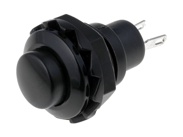 Bouton-poussoir noir SW3003-B