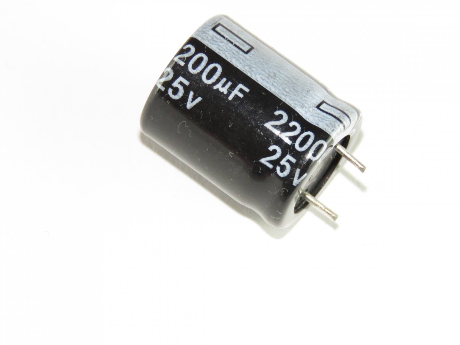 Condensateur chimique 2200uF 25V SY025M2200C7FW-1620