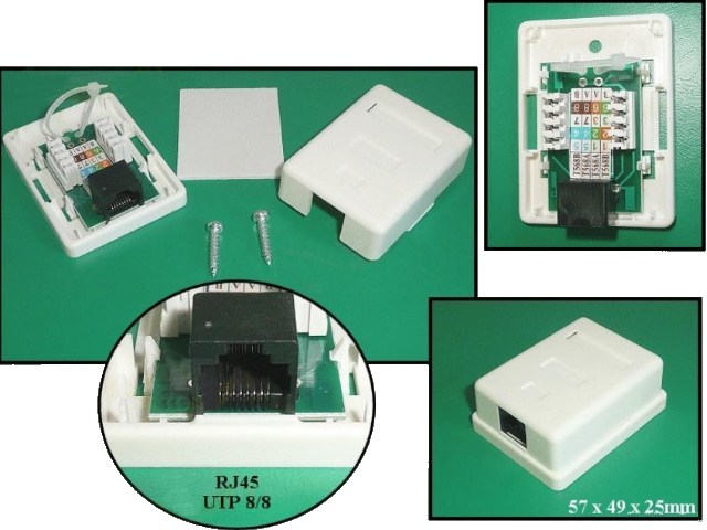 Connecteur RJ45 T018-8-8U1