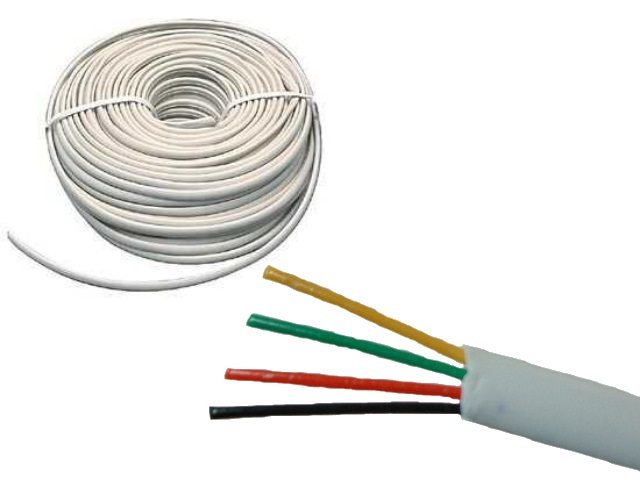 Rouleau de câble téléphonique TEL-C4030F