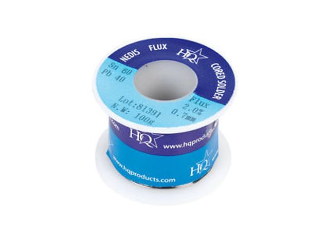 Bobine de fil de soudure 0.7mm TIN-100GR-0-7