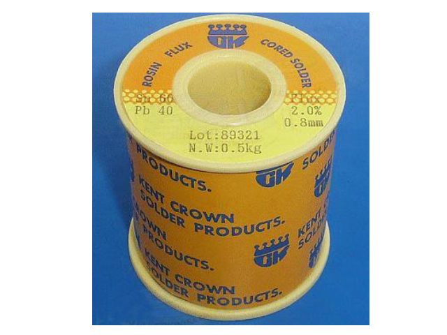 Bobine de fil de soudure 0.8mm TIN-500GR-0-8