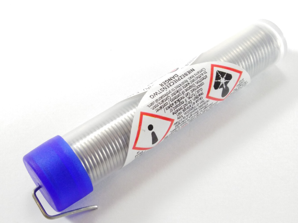 Bobine de fil de soudure 1mm TIN-TUBE-16GR (image 2/3)