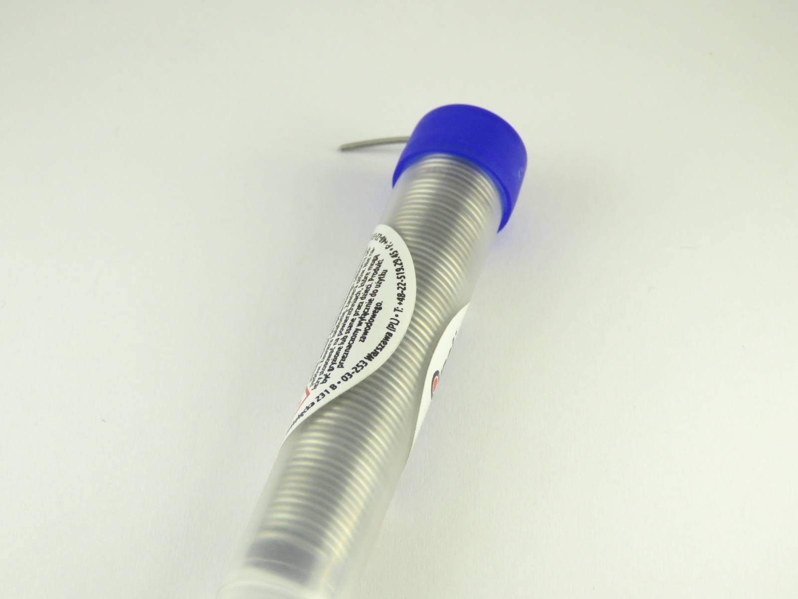 Bobine de fil de soudure 1mm TIN-TUBE-16GR (image 3/3)