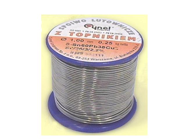 Bobine de fil de soudure 1mm TINB-250GR-1-0