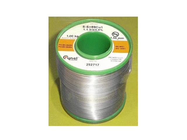 Bobine de fil de soudure 1.5mm TINE1-1000GR-15