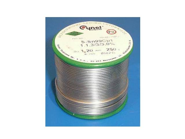 Bobine de fil de soudure 1.2mm TINE1-250GR-1-2