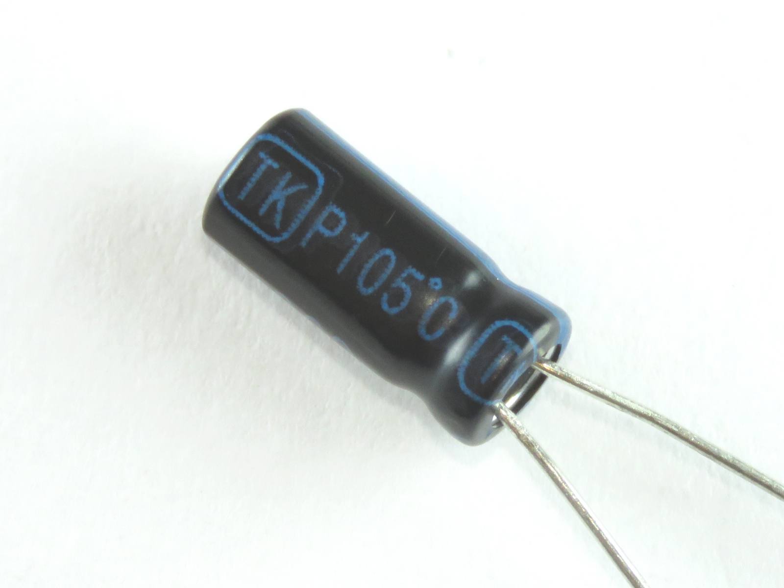 Condensateur chimique 47uF 25V TKR470M1ED11 (image 2/2)