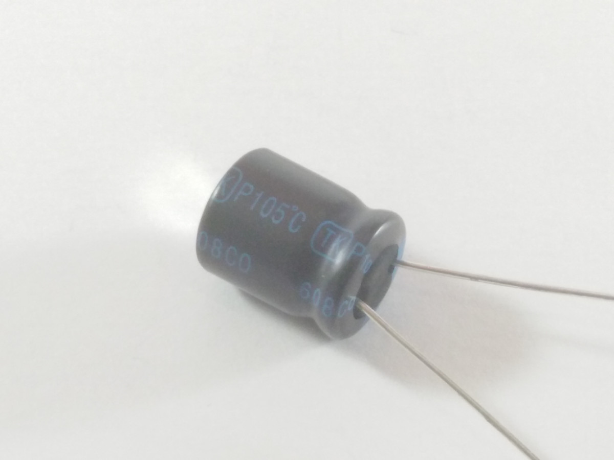 Condensateur chimique 470uF 25V TKR471M1EGBCM (image 2/2)