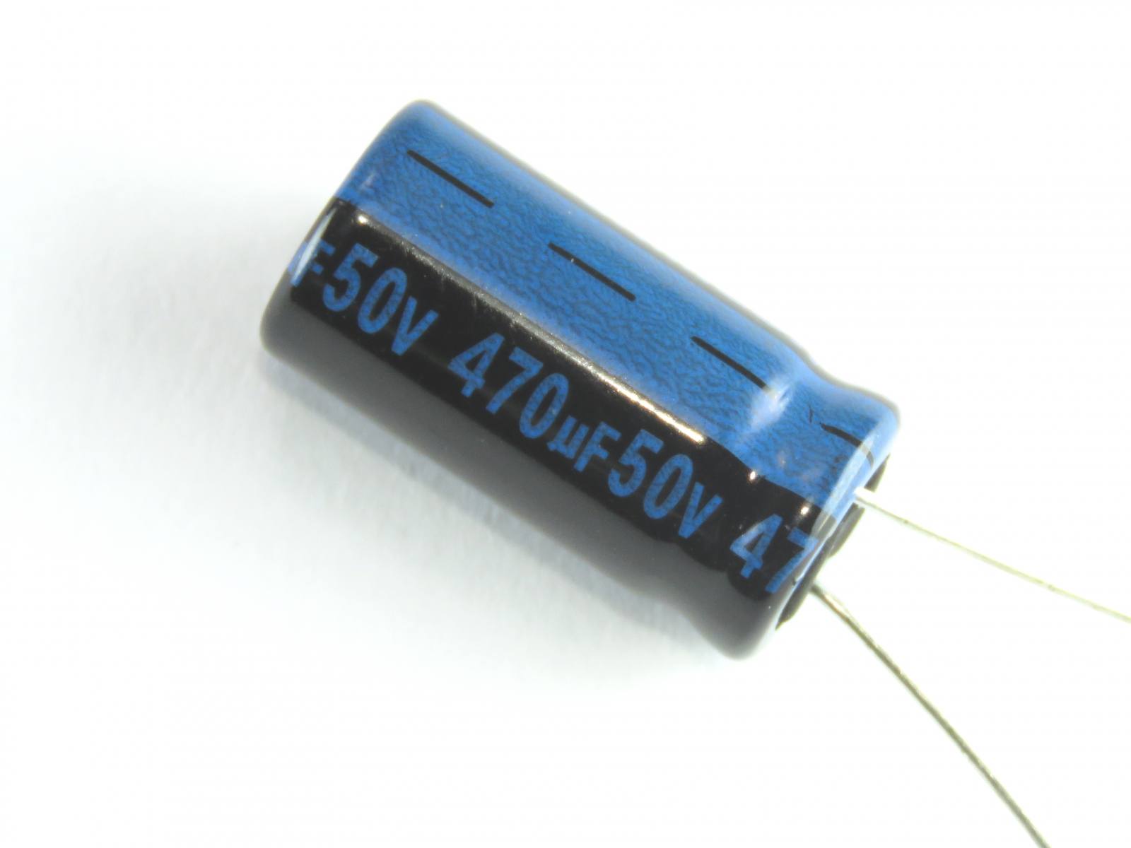 Condensateur chimique 470uF 50V TKR471M1HG20