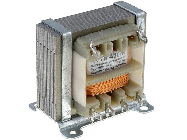 Transformateur 2x12V 4VA TRAFO12VX2-4