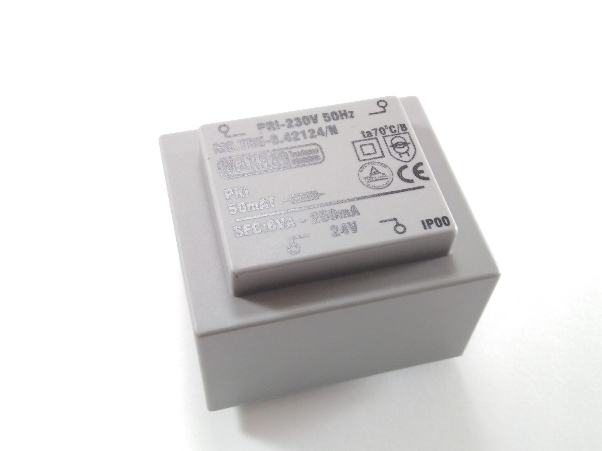 Transformateur 24V 6VA TRAFO24V-6-0C (image 2/4)