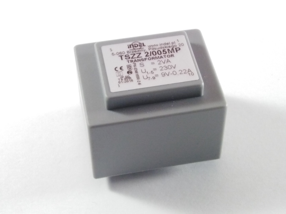 Transformateur 9V 2VA TRAFO9V-2-0Z