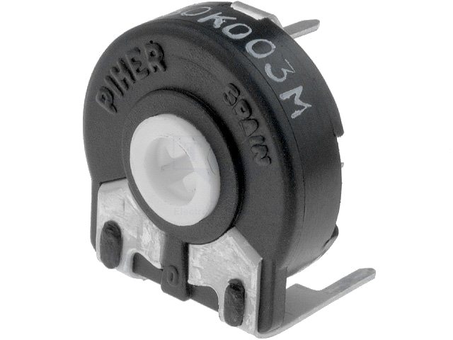 Résistance variable 1M Ohms TRIM-1M-15H