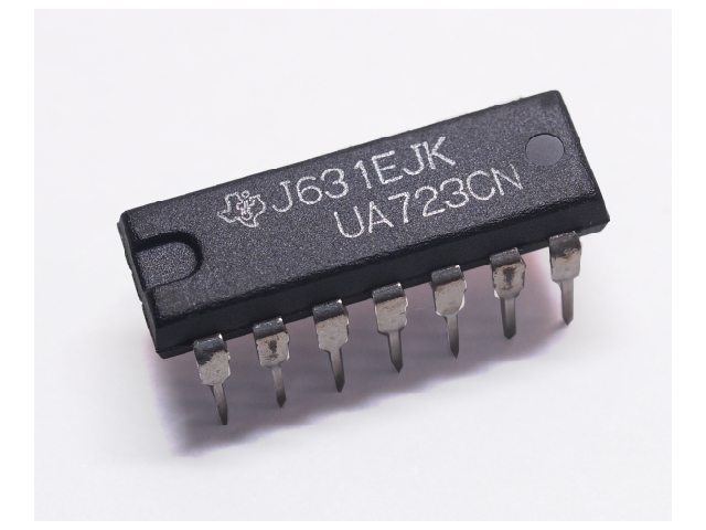 Circuit régulateur de tension positive UA723CN